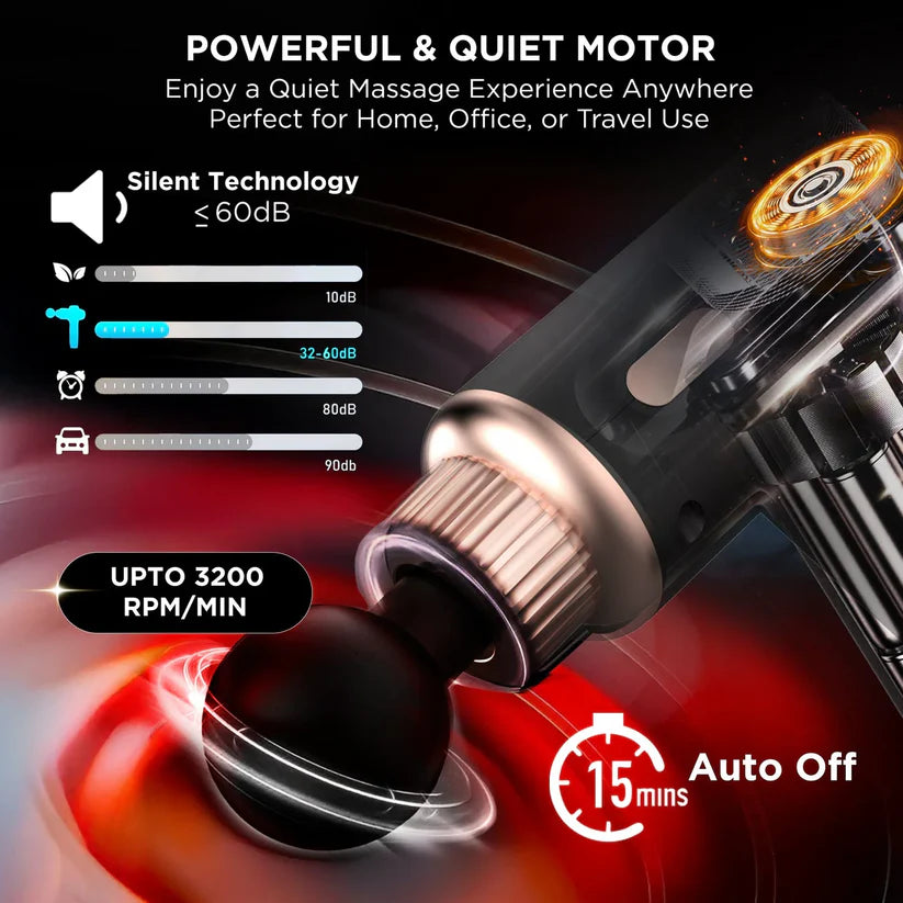 Rechargeable Gun Massager - مدلك بندقية قابلة للشحن