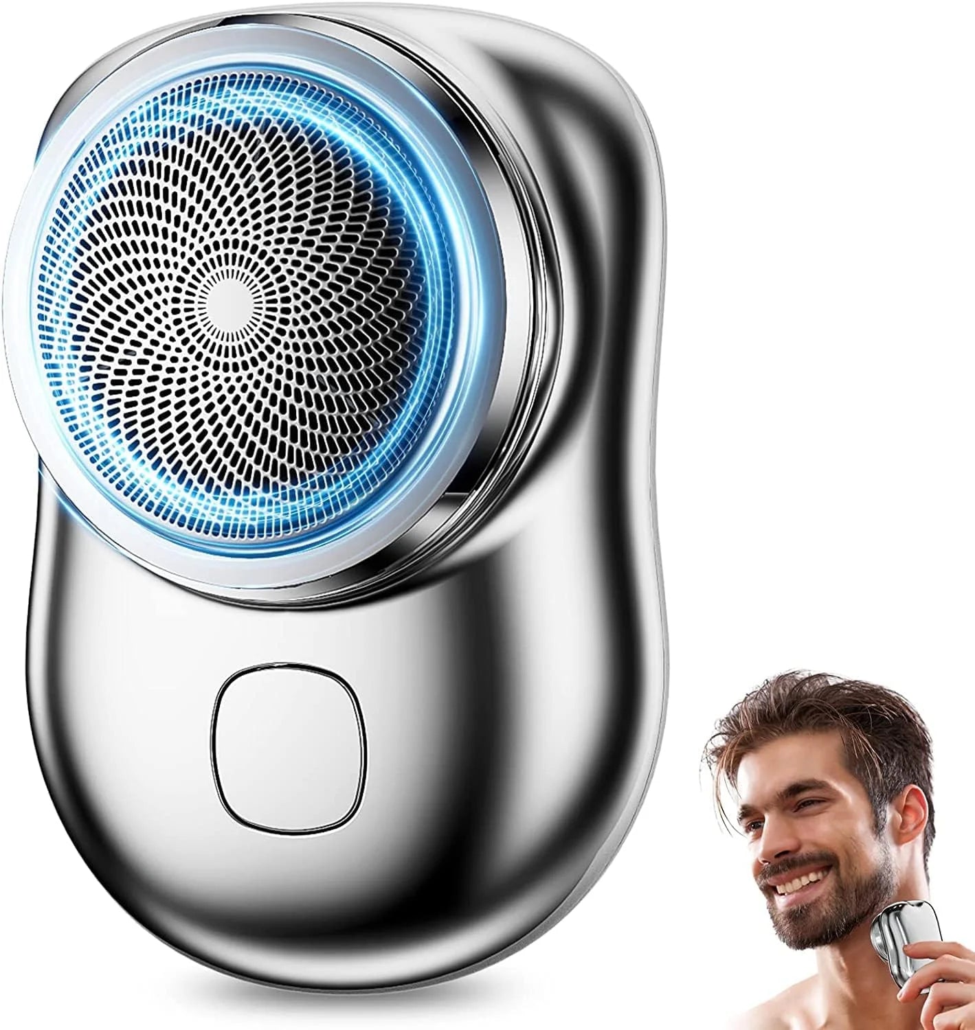 ماكينة حلاقة محمولة بشفرات عائمة مزدوجة