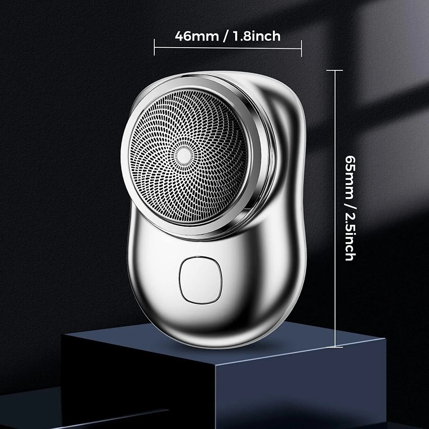 ماكينة حلاقة محمولة بشفرات عائمة مزدوجة