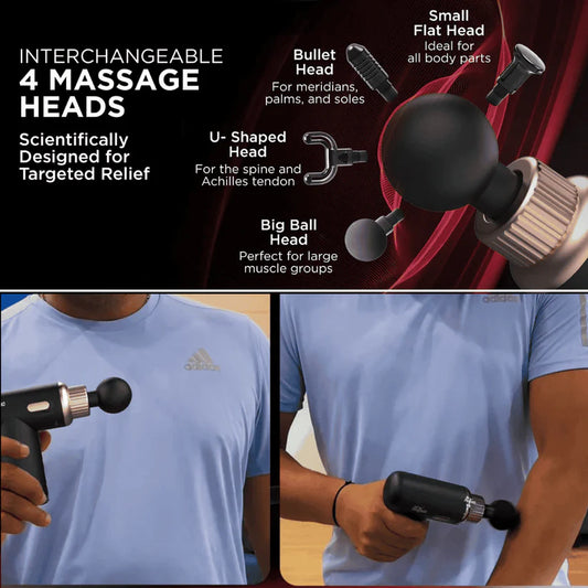 Rechargeable Gun Massager - مدلك بندقية قابلة للشحن